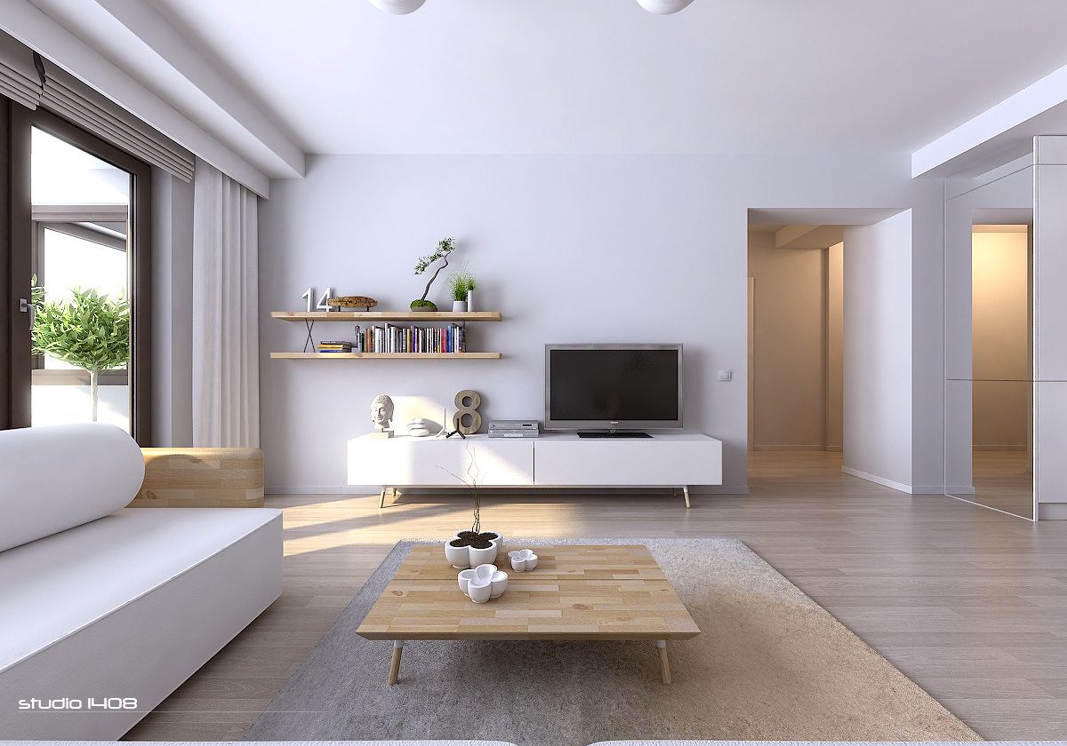 clean-white-apartment-design-modern-white-sofa-wooden-table-living-space-contemporary-design-white-chandelier-tv-wooden-floor